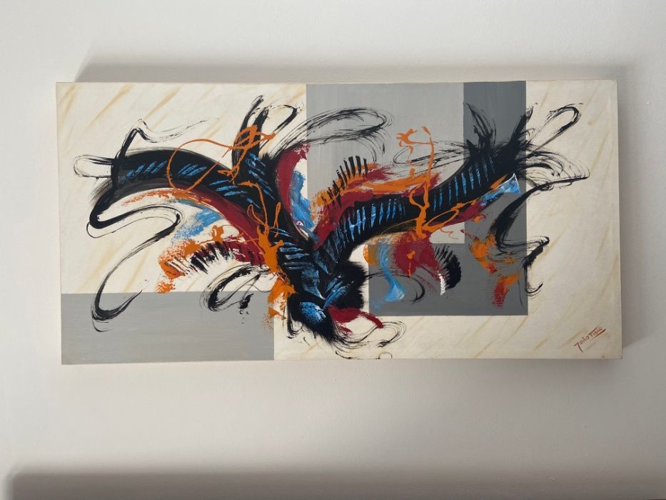 Quadro Tinta Acrílica