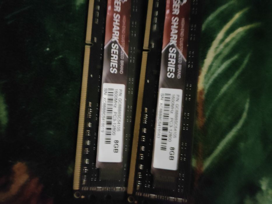 16gb ddr3 2x8 1600mhz