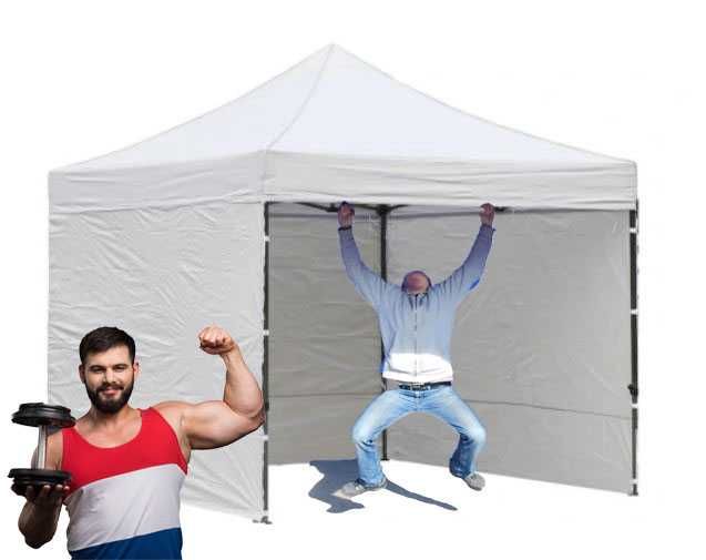 30kg 3x3 9m2 Namiot Handlowy Ogrodowy Pawilon Ekspresowy Targowy Turek