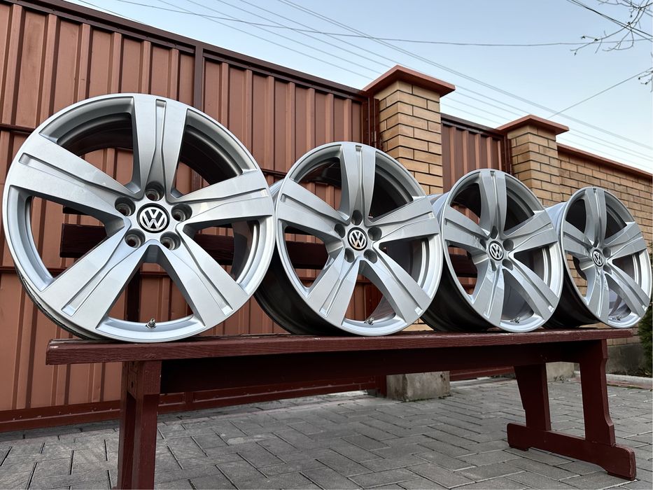 Диски R18 5.112 ET25 8J Туарег Ауді A4 А5 A6 А7 Q5 Q7 Оригінал Ковані
