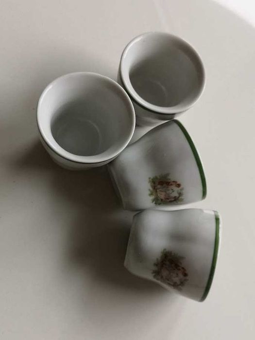 kieliszki do jajek Bogudzice PRL