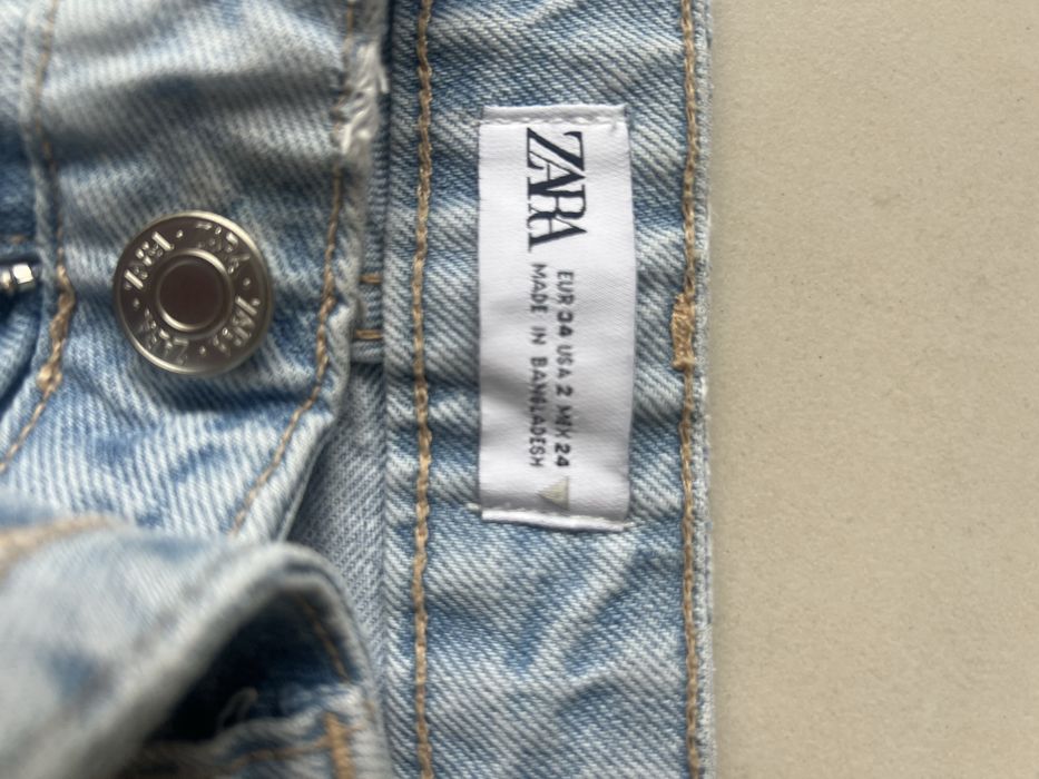 Jeansy Zara roz 34 okazja