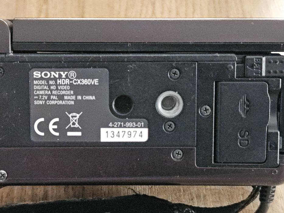 Kamera Sony HDR-CX 360VE  Full HD 1080 50p