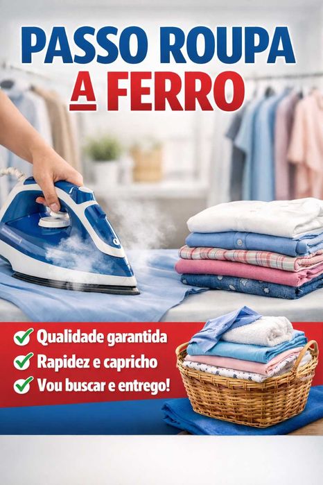 Passo roupa a ferro