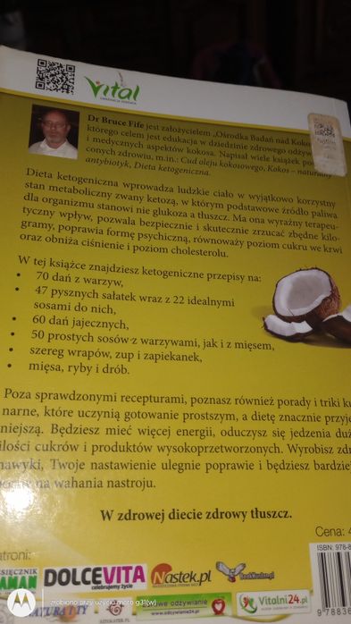 Książka przepisy dieta ketogeniczna