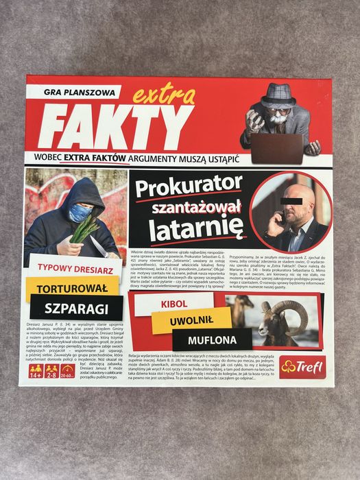 Extra Fakty gra planszowa