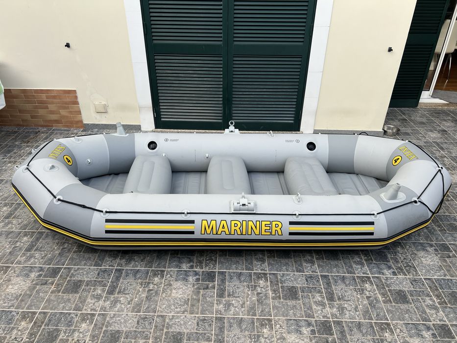 Bote insuflável semi-rígido 4 pessoas