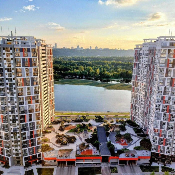 ЖК Русанівська гавань 50 кв Панорамний вид на Дніпро  Без %