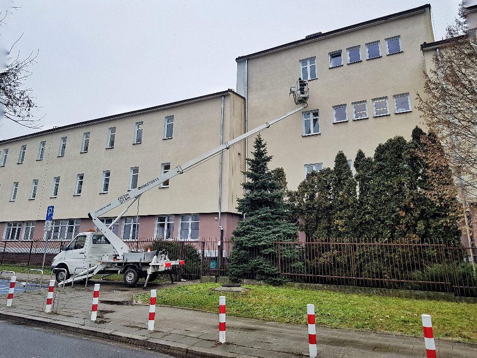 Podnośnik koszowy, wynajmę wysięgnik, zwyżka