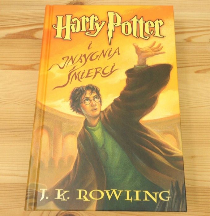 I  wydanie Harry Potter 7 Tomów + Baśnie Barda Beedle'a Książki Twarde PL