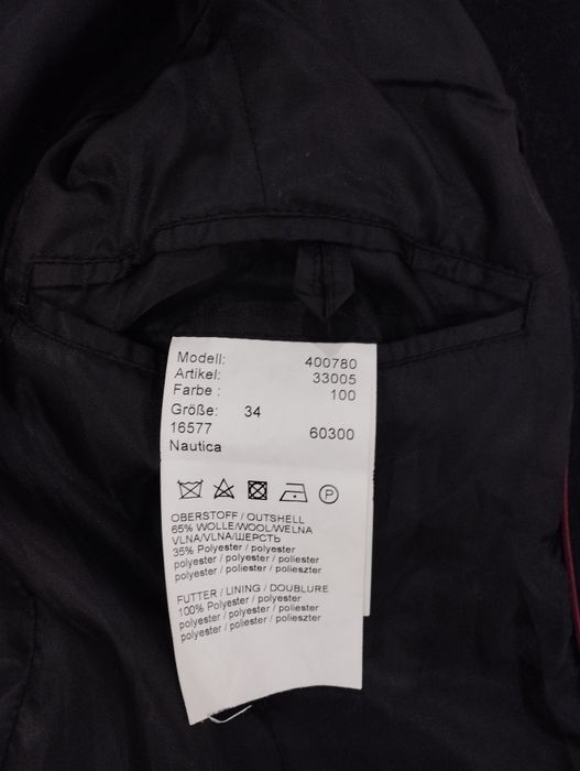 Sobretudo preto Marie Lund como novo