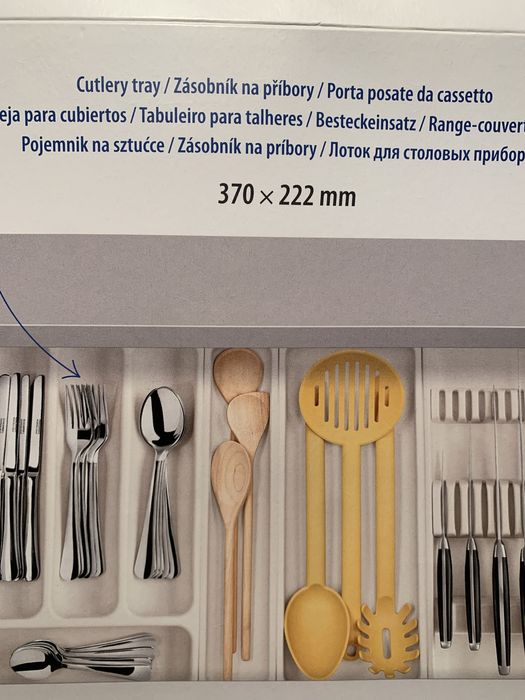 2 Tabuleiros de talheres Tescoma