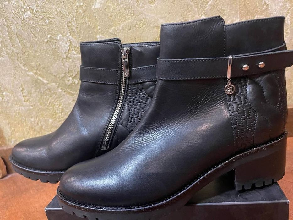 Шкіряні черевички Armani