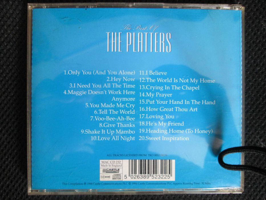 CD - THE PLATERS, antologia de 20 temas, como novo
