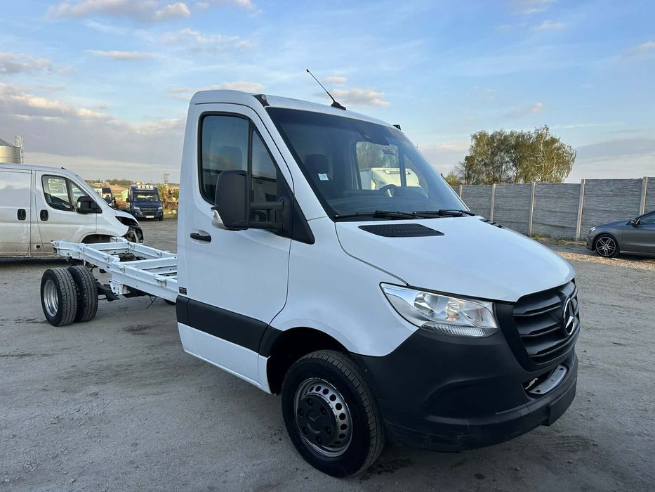 Mercedes-Benz SPRINTER _ 2020r _ Długi Rozstaw _ Bliźniak _ 514 2.2 CDI 143KM  _ MAXI 4325mm _ Mały Przebieg _ 3500kg _ W907 _ Klima, Do zabudowy