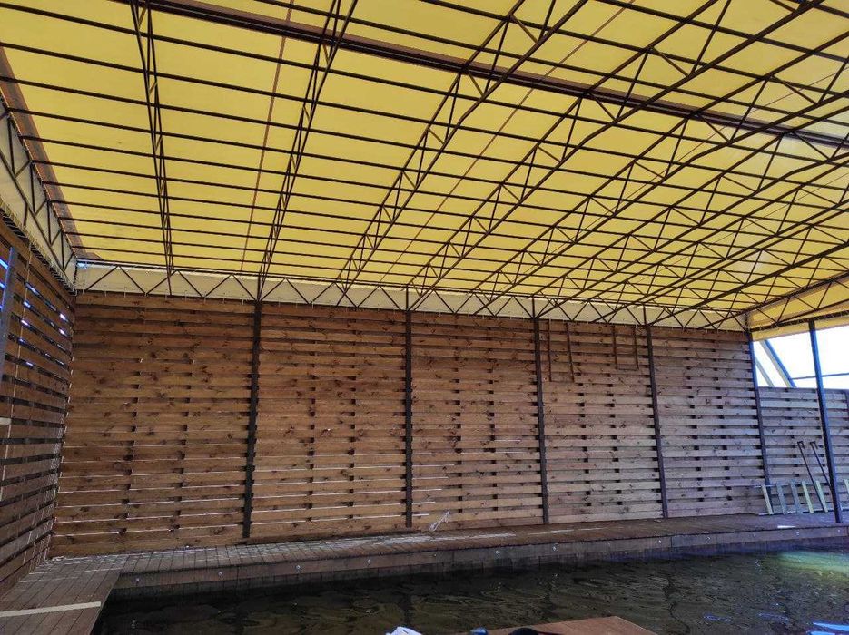 Тент на каркас для кафе, ресторанів, літніх майданчиків