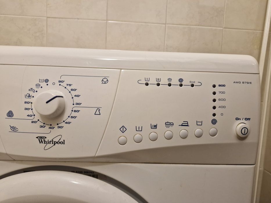 Pralka Whirlpool awg 879/e