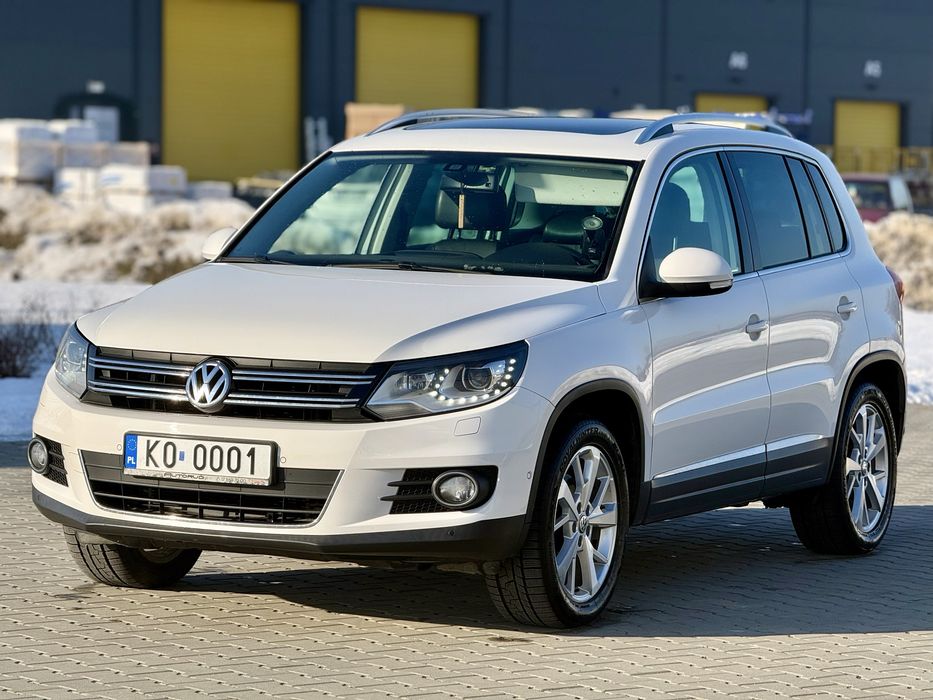 VW Tiguan LIFT 4X4 Automat Led Hak 211KM 160Przebiegu Oryginal