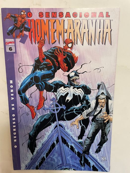Livros BD Homem Aranha Marvel 2, 4, 5, 6, 7, 8, 9, 10