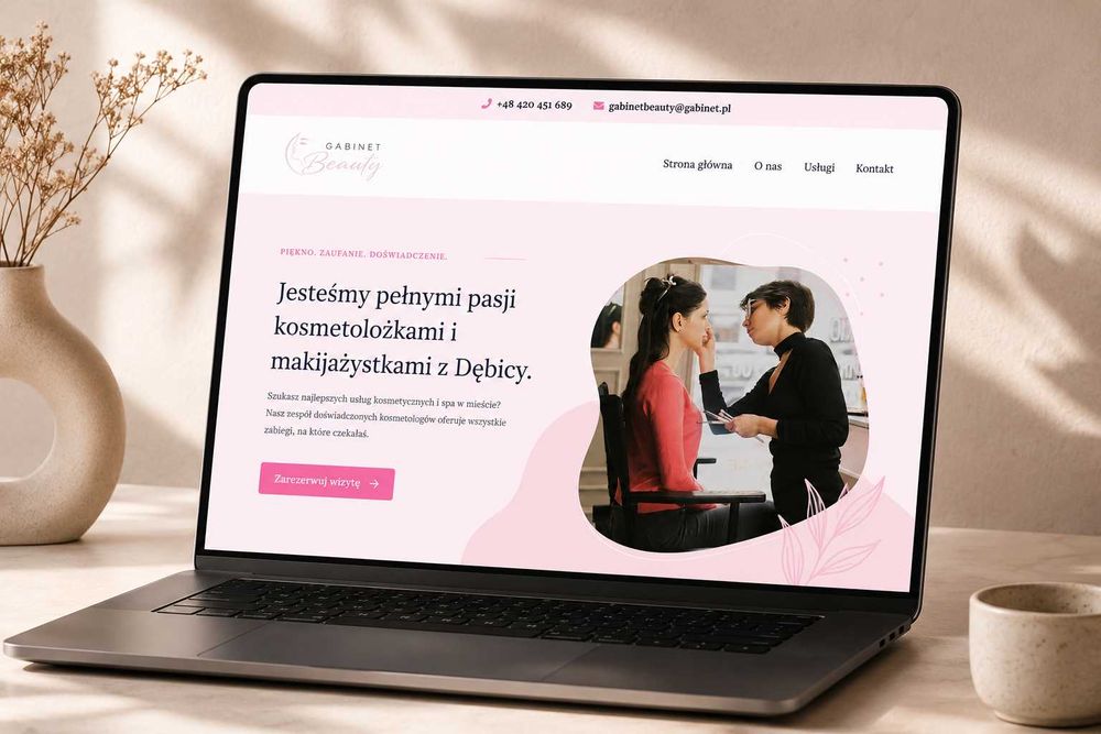 Strony internetowe dla firm | WWW + SEO + rezerwacje