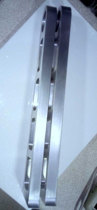Formatki AL do budowy bramy frezarki CNC