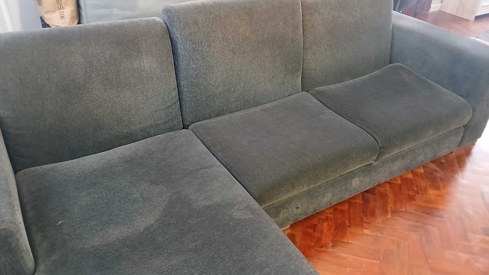 Chaise Lounge Esquerdo - Cinza Escuro