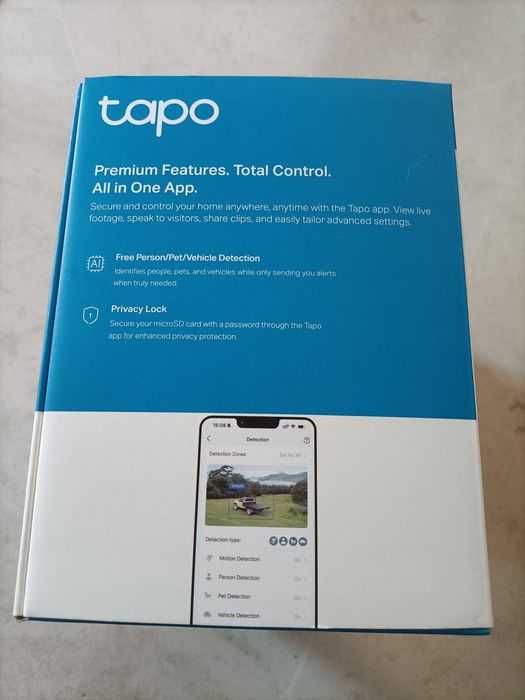 Câmera Tapo com Painel Solar