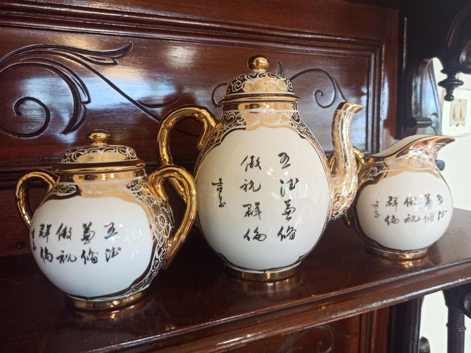 Serviço chá porcelana chinesa