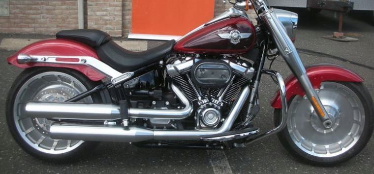 harley softail flfbs fat boy wydech tłumiki 115