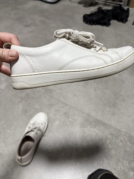 Skórzane sneakersy Lasocki białe 36 skóra naturalna