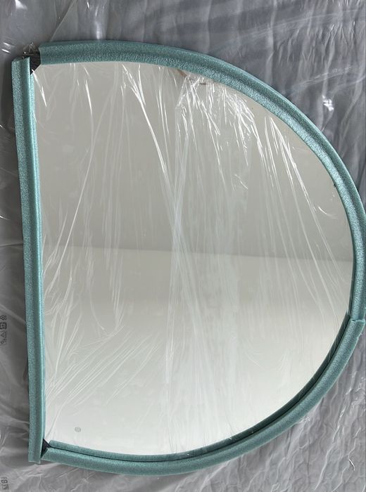 Nowe lustro łazienkowe okrągłe ścięte led