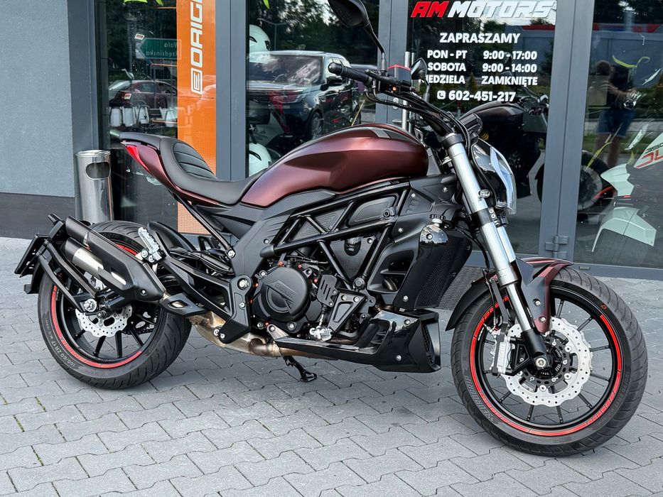 Benelli 502 C Cruiser 06/2021 Bezwypadkowy ! Kat. A2 < Piękny STYL Diavel DOSTAWA !