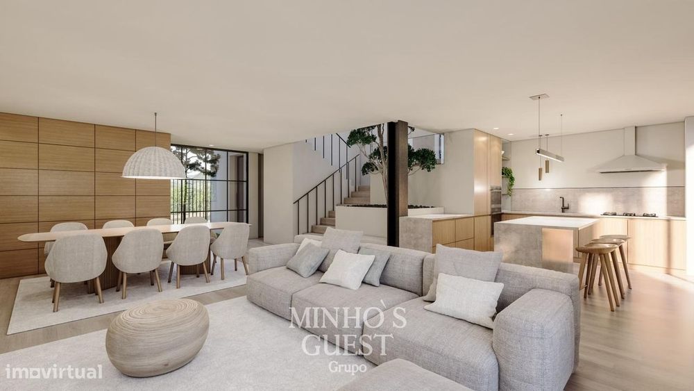 Moradia V3+1 Nova com Piscina | Nogueiró, Braga