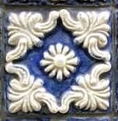 Azulejo antigo pintado à mão