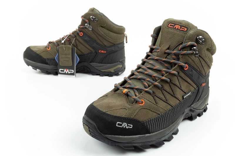 CMP Rigel trekkingowe skóra trwałe wodoodporne za kostkę r. 41-47