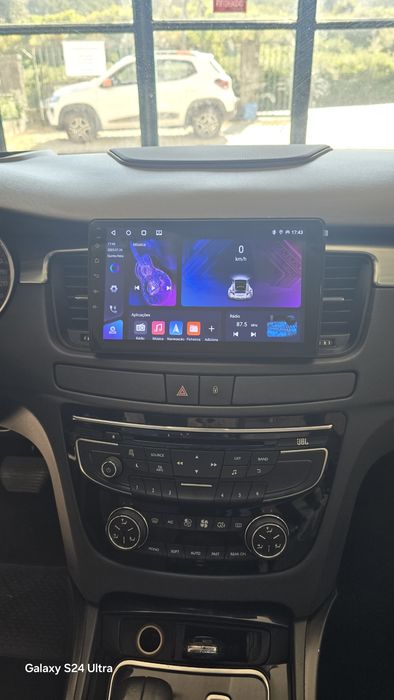 Rádio Android 14 com GPS Peugeot 508 (Artigo Novo)