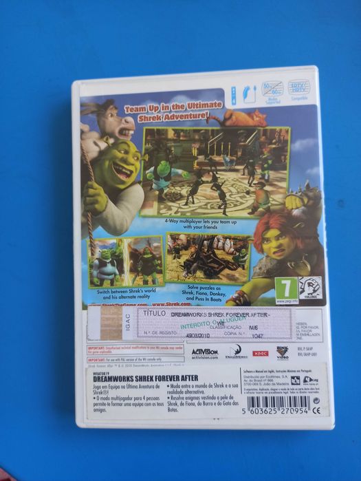 Shrek forever after wii