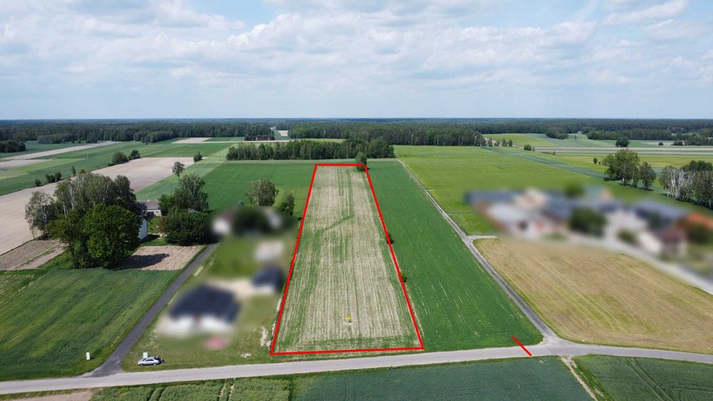 Działka rolna 1,71ha Rzymy-Rzymki, Ulan Majorat