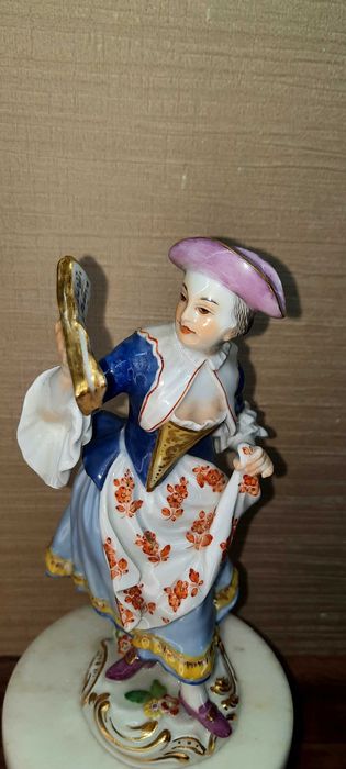 Статуэтка "Певица "из серии Galante Kapelle Meissen F. E. Meyer