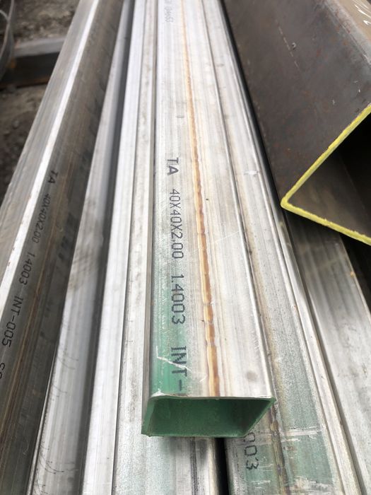 Труба нержавійка 40/40/2 - 240гр/м: 240 грн. - Металопрокат / арматура ...