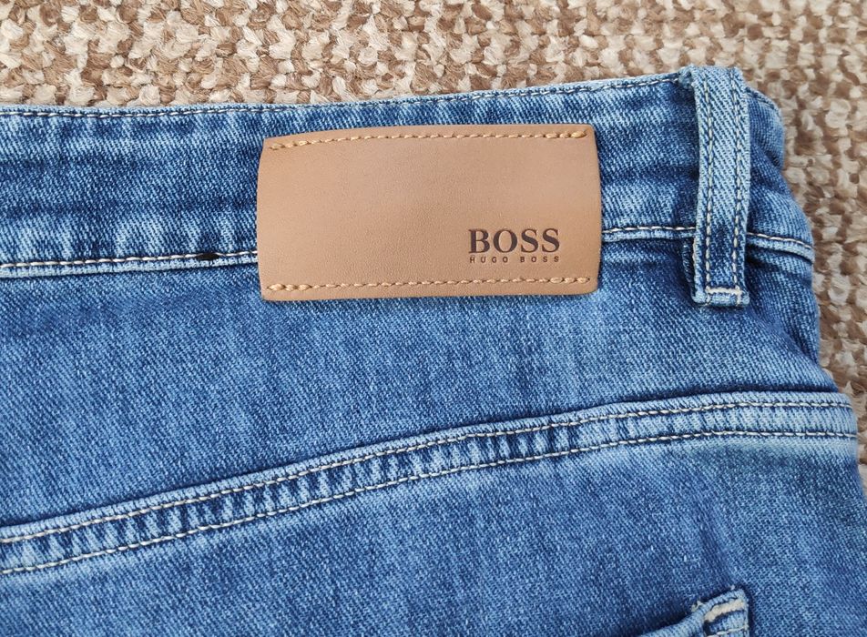 Hugo Boss летние джинсы Candiani slim fit оригинал W34 L30