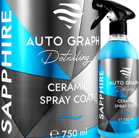 Auto Graph Sapphire 750 ml hydrofobowy efekt połysku quick detalier