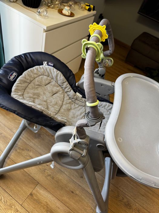 Krzesełko do karmienia z funkcją leżaczka  Chicco polly magic relax