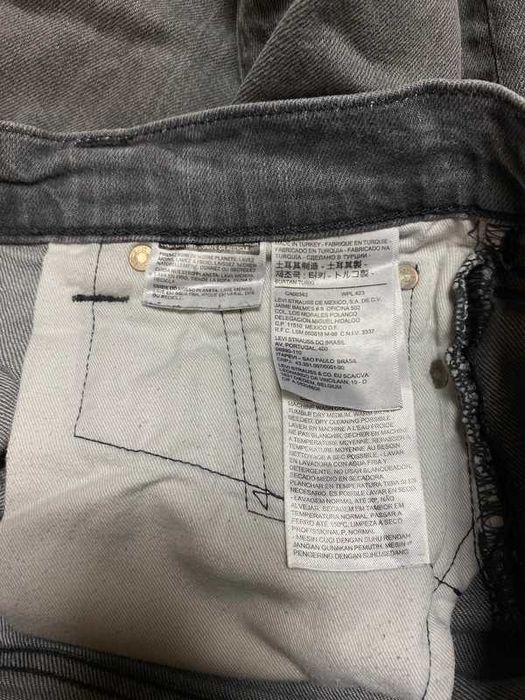 Levis 504 30x32 spodnie szare denim jeans dżinsy quality premium