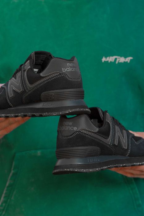 !!WOW!! New Balance 574 Classic Black | 38 39 40 41 42 43 44 45
