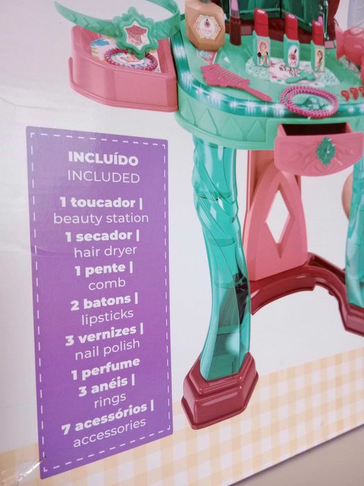 O Meu Primeiro TOUCADOR Faz de Conta - NOVO Intacto