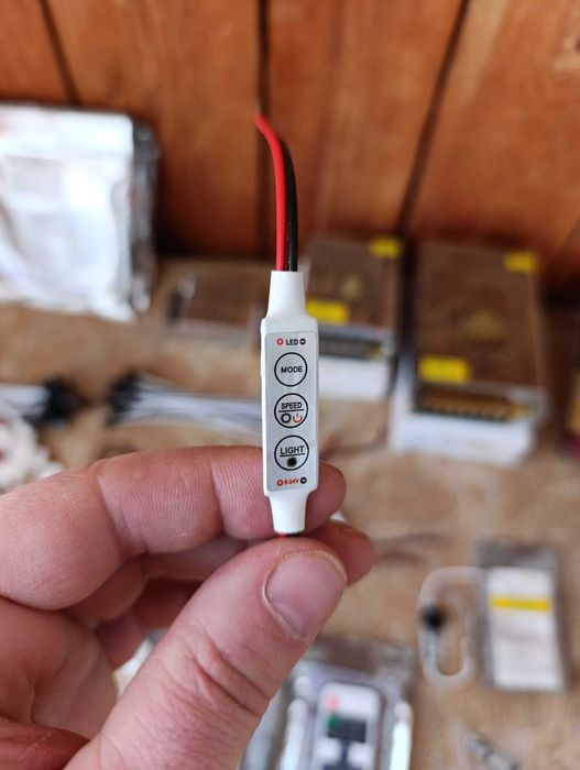 Светодиодная лента 5050 / 60 led /  нейтральный белый 4500