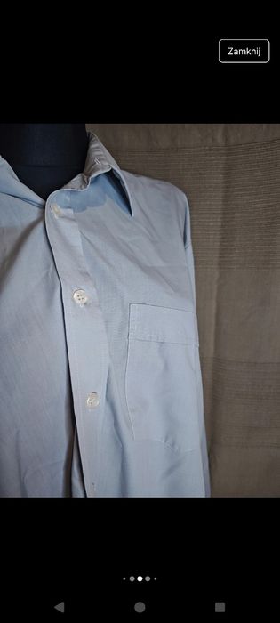 Klasyczna koszula jasnoniebieska Enzo 42/175