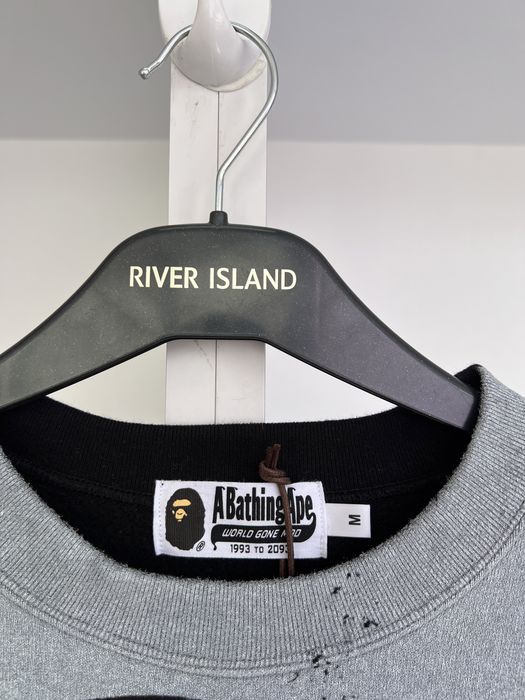 Світшот Bape Ape Head Over Print Crewneck оригінал