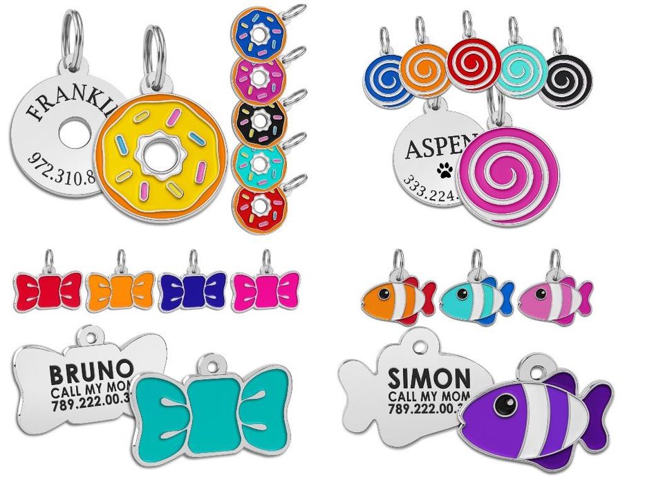 Жетон для Собак Токен для Кошек Брелок на Ключи ДОСТАВКА БЕСПЛАТНО